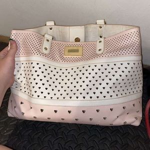 Vintage betsey johnson tote bag, great condition, plastic wrap over logo